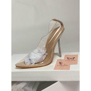 & Other Stories Women's Tan and Cream Courts